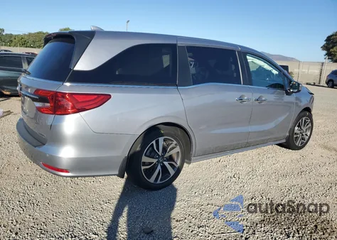 2022 Honda Odyssey Touring from USA, damaged, VIN 5FNRL6H86NB056268